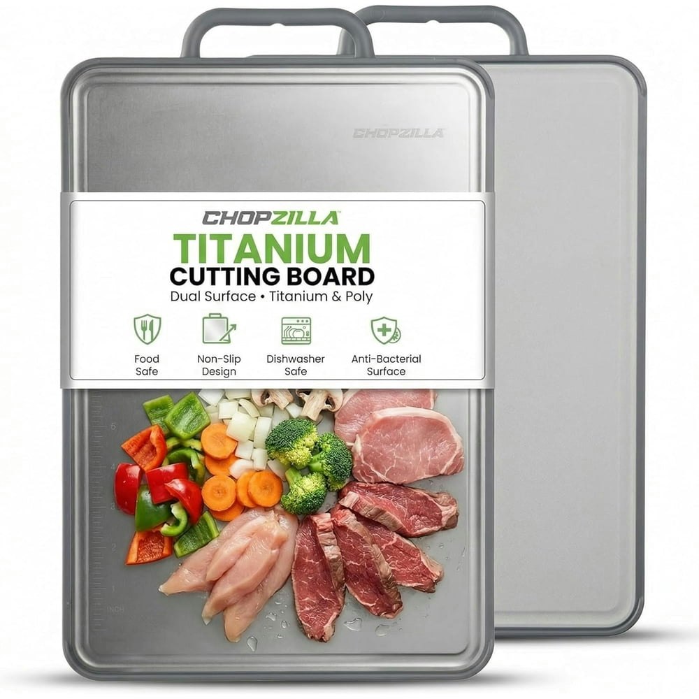 Chopzilla Titanium Cutting Board: $24.99