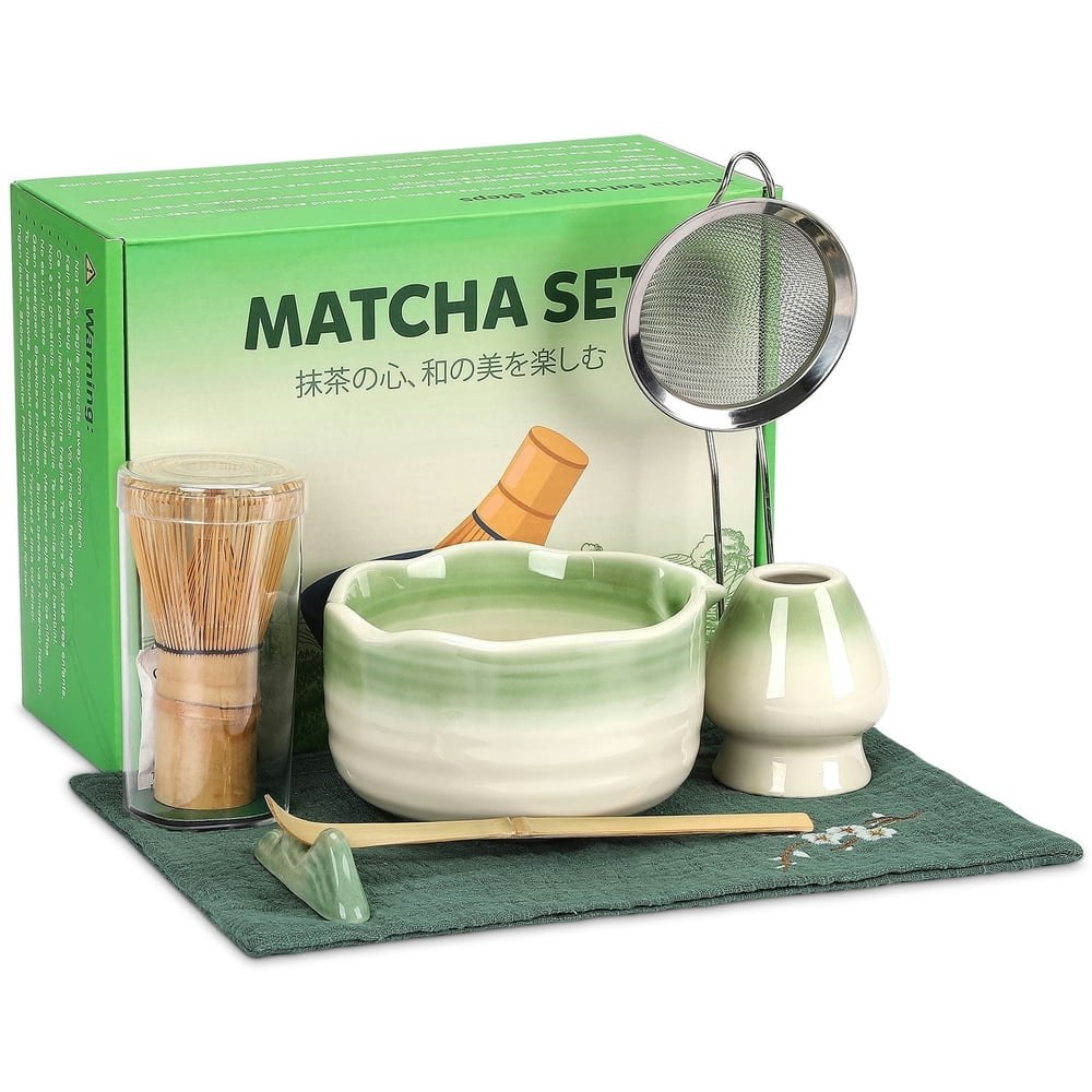 Lizevinc 7-Piece Matcha Tea Set: $19.88