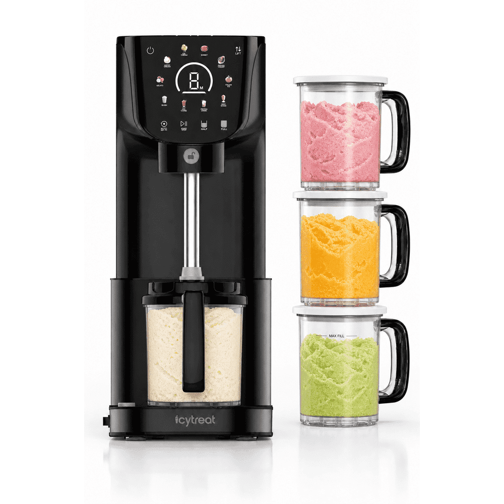 Ice Cream Maker 19-oz 3-Pint Set: $149.99