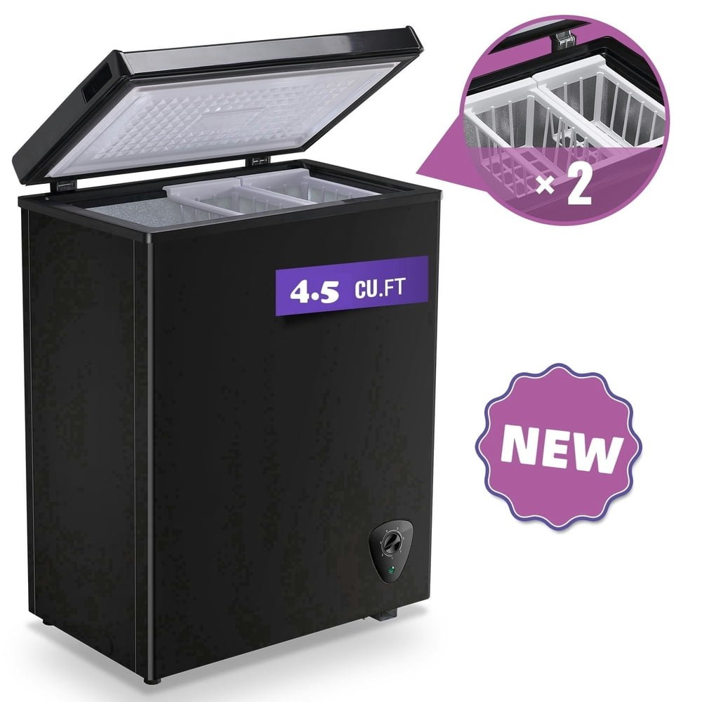 Tacool 4.5 Cubic-Foot Chest Freezer: $189.80 Tacool 4.5 Cubic-Foot Chest Freezer: $189.80