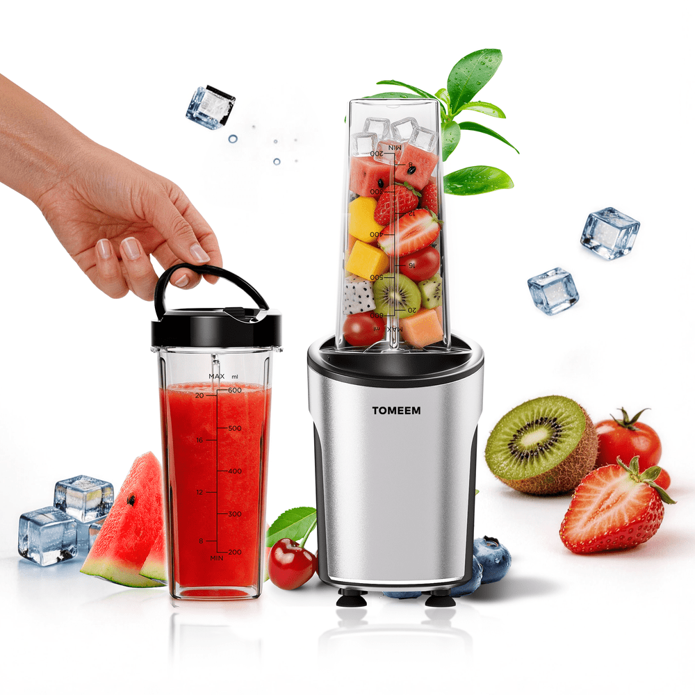 Tomeem 450W Personal Blender with 20-oz Travel Bottle: $39.99