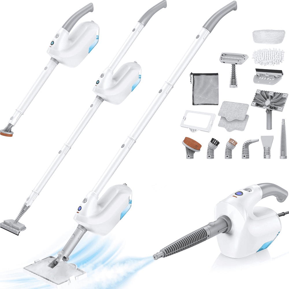 10-in-1 Handheld Steamer and Floor Mop: $55.88 10-in-1 Handheld Steamer and Floor Mop: $55.88