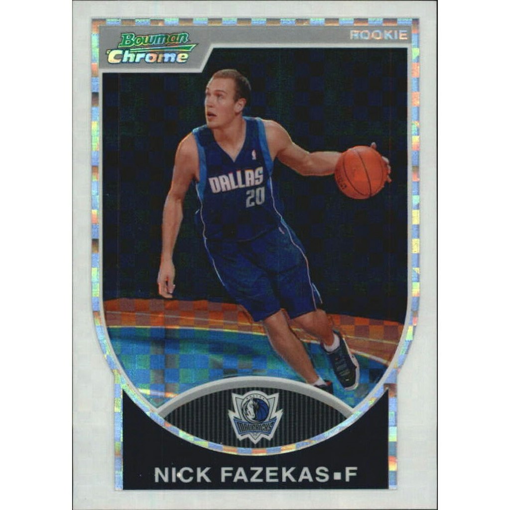 2007-08 Bowman Chrome X-Fractors Nick Fazekas #130 Card: $13.50 2007-08 Bowman Chrome X-Fractors Nick Fazekas #130 Card: $13.50