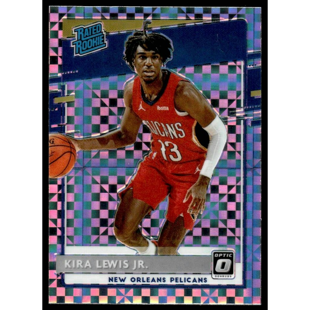 2020-21 Donruss Optic Checkerboard Kira Lewis Jr. Rookie Card: $10.80 2020-21 Donruss Optic Checkerboard Kira Lewis Jr. Rookie Card: $10.80