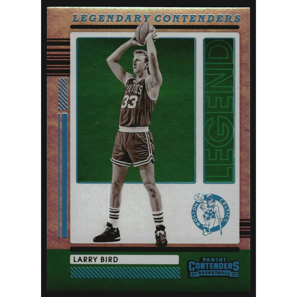 2021-22 Panini Contenders Legendary Contenders Larry Bird #24 Trading Card: $13.50