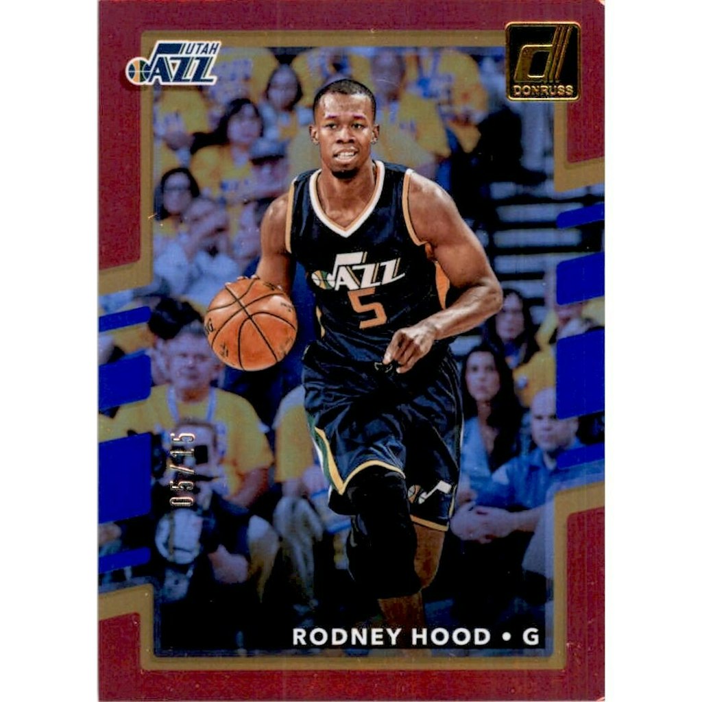 2017-18 Donruss Holo Laser Rodney Hood #143 Card: $10 2017-18 Donruss Holo Laser Rodney Hood #143 Card: $10
