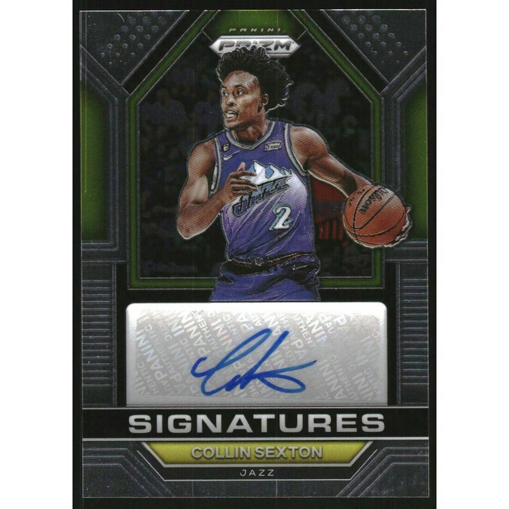 2022-23 Panini Prizm Collin Sexton Signature Card: $13.50 2022-23 Panini Prizm Collin Sexton Signature Card: $13.50