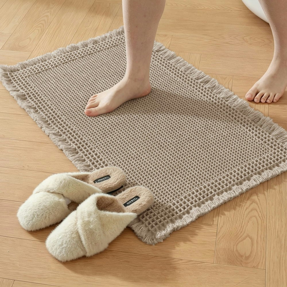 17" x 24" Waffle Bath Mat: $12.49
