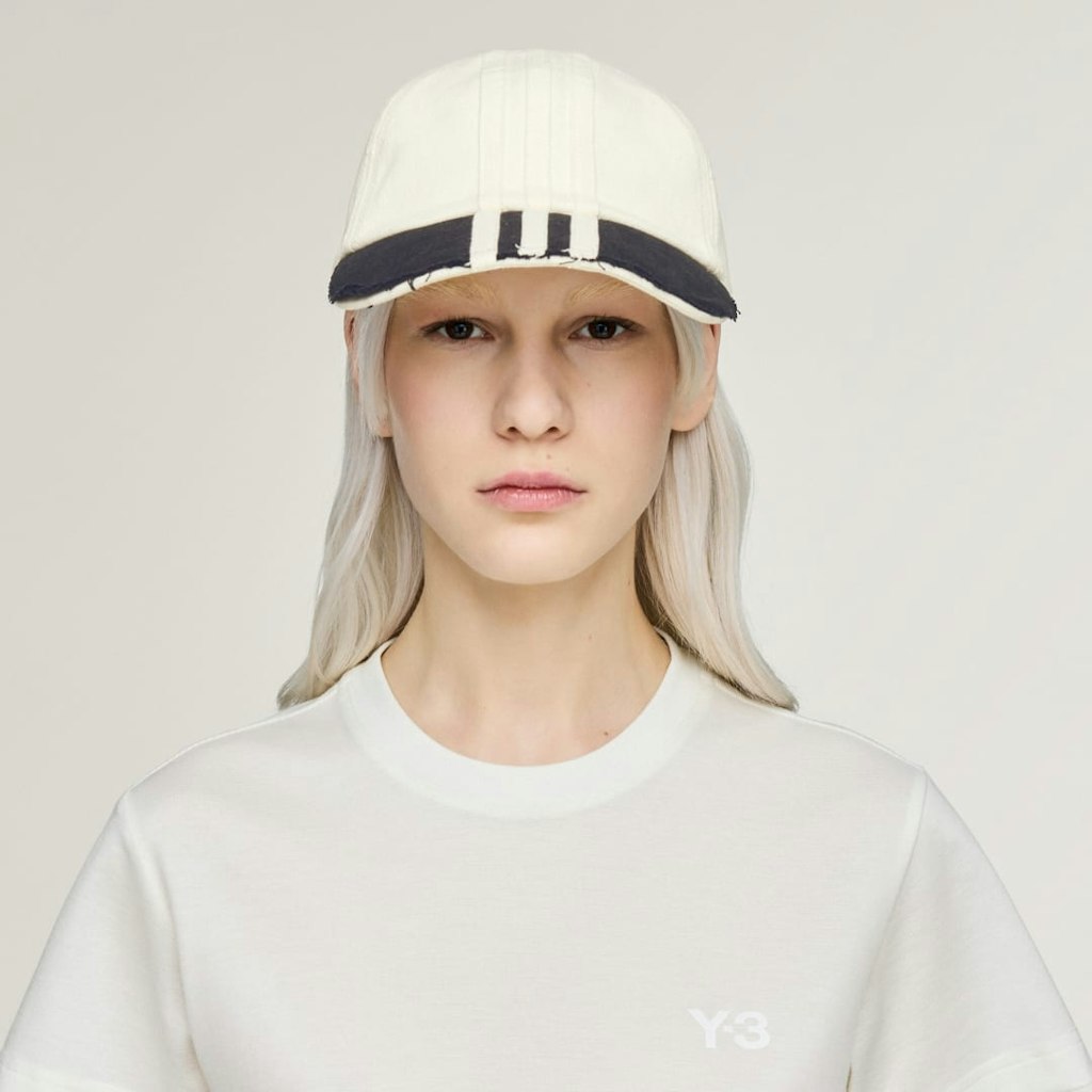 Y-3 Stripes Cap: $70 Y-3 Stripes Cap: $70