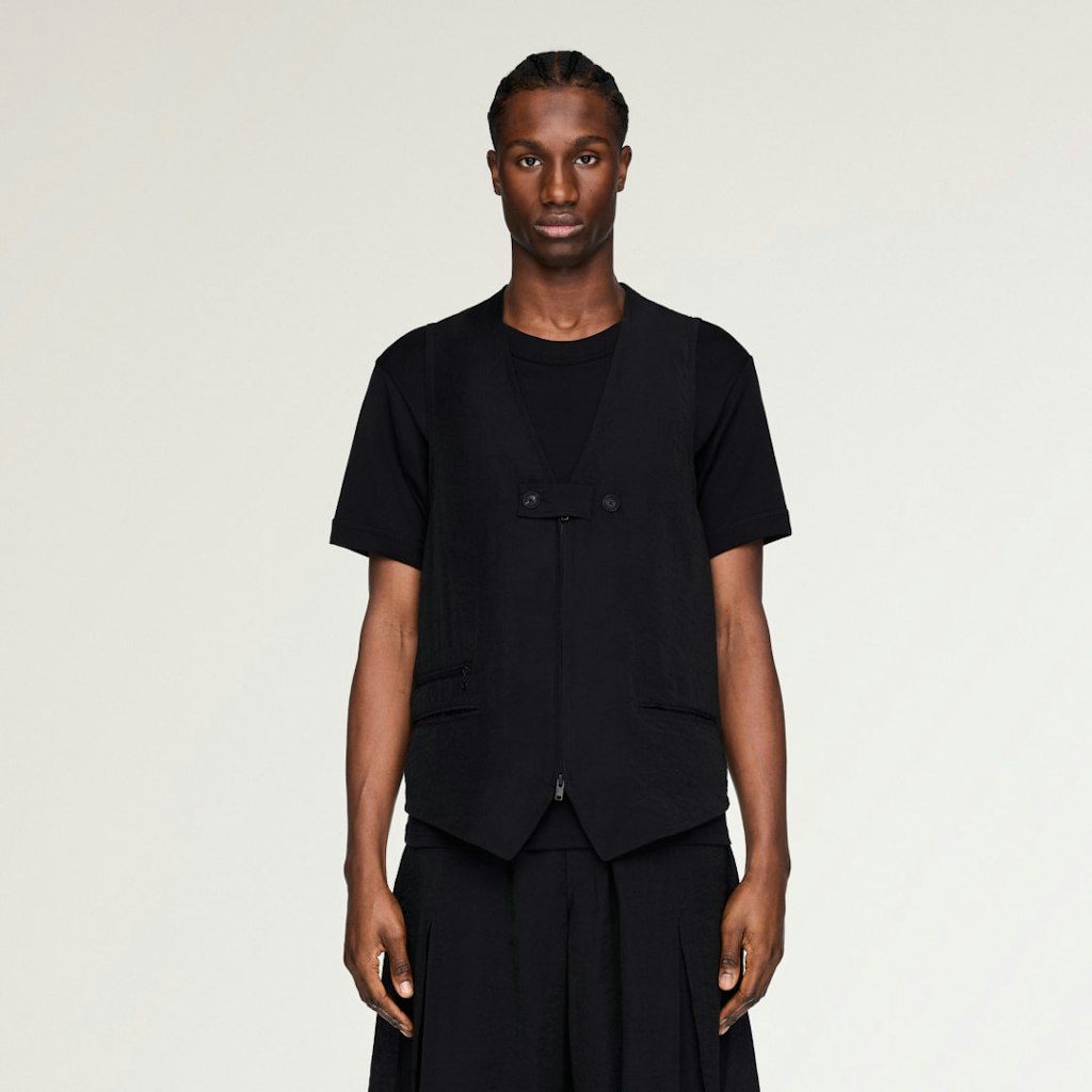 Y-3 Tailored Vest: $168 Y-3 Tailored Vest: $168