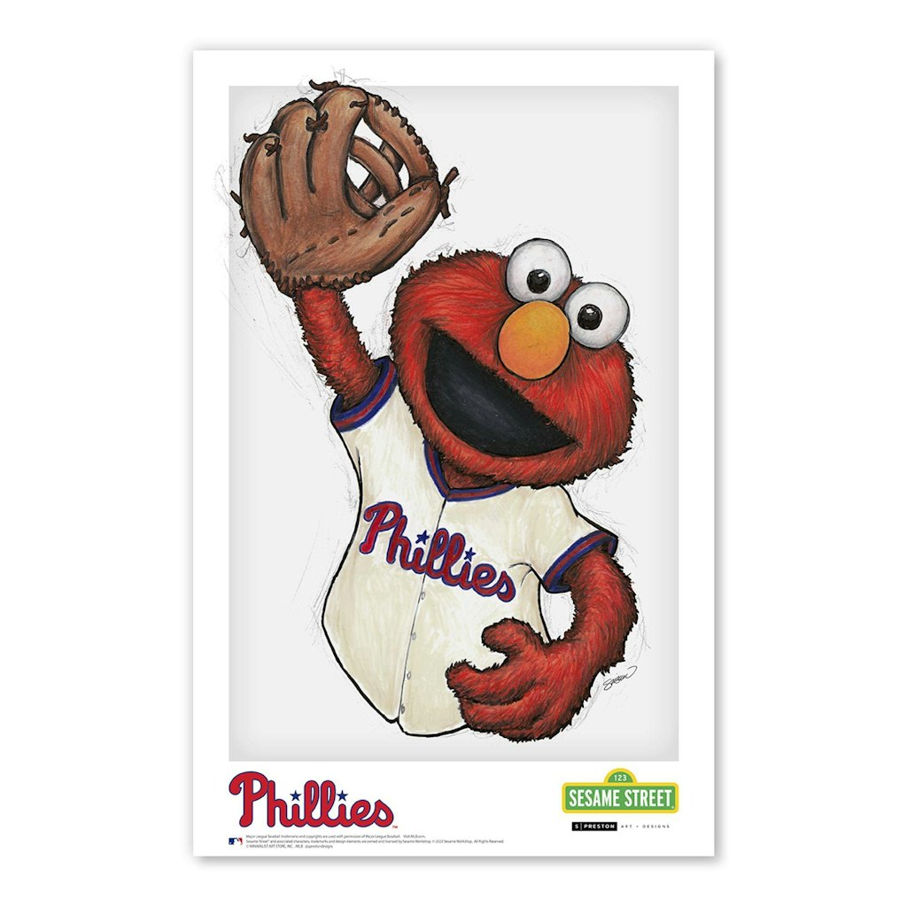 Philadelphia Phillies 11" x 17" Sesame Street Poster Print: $44.99 Philadelphia Phillies 11" x 17" Sesame Street Poster Print: $44.99