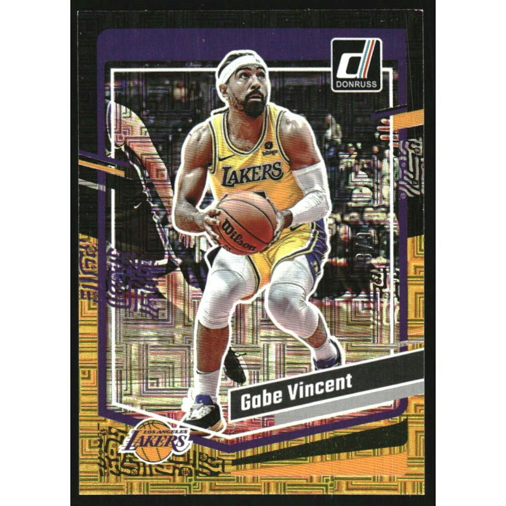 2023-24 Donruss Choice Black Gold Gabe Vincent #68 Card: $12