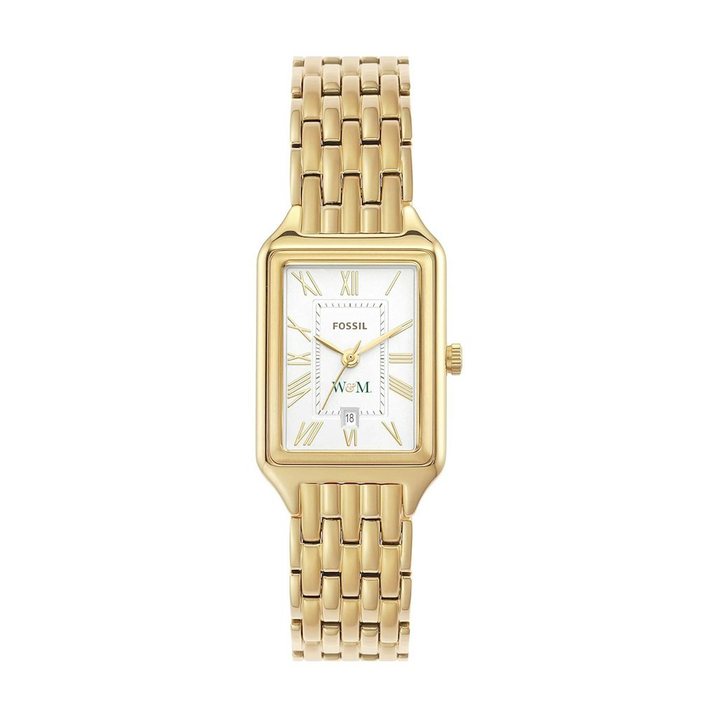 Fossil William & Mary Tribe Raquel Gold-Tone Stainless Steel Watch: $429.99 Fossil William & Mary Tribe Raquel Gold-Tone Stainless Steel Watch: $429.99