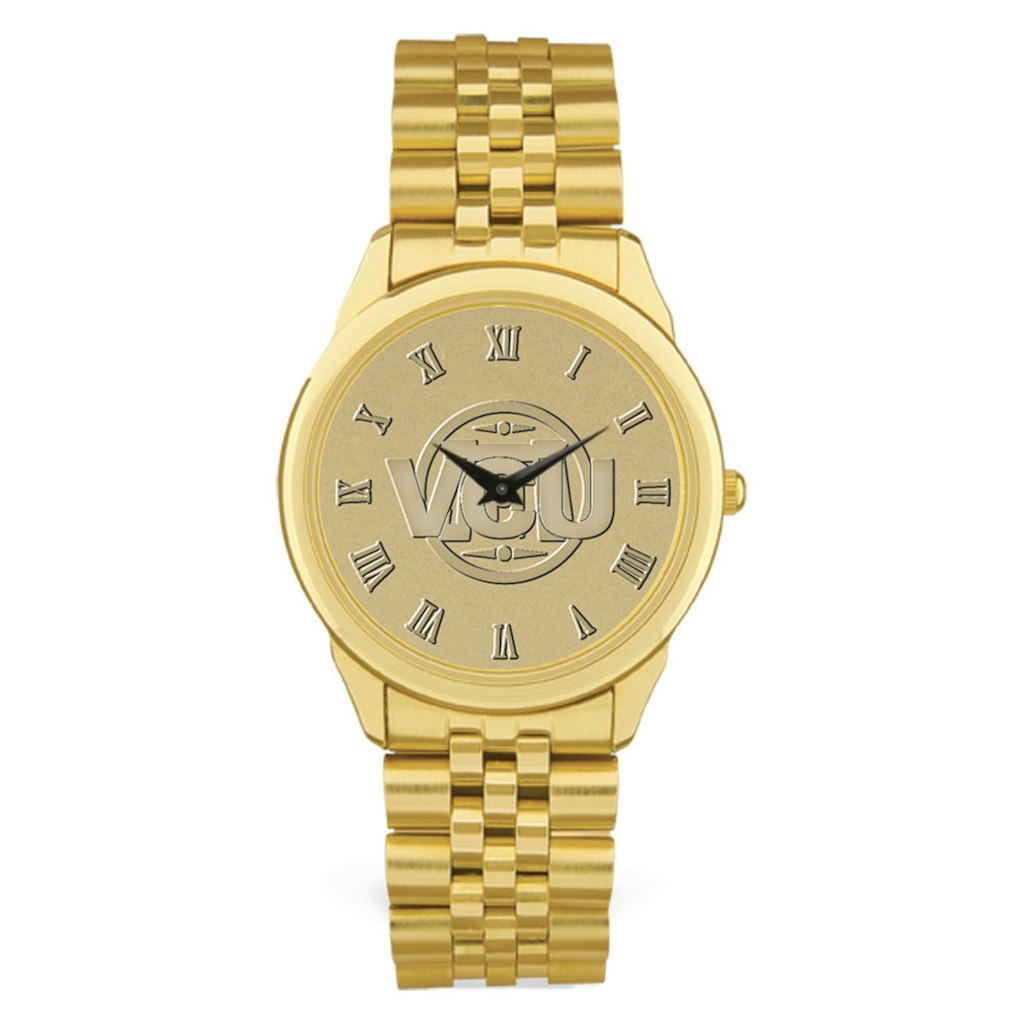 VCU Rams Medallion Rolled Link Bracelet Wristwatch: $339.99 VCU Rams Medallion Rolled Link Bracelet Wristwatch: $339.99