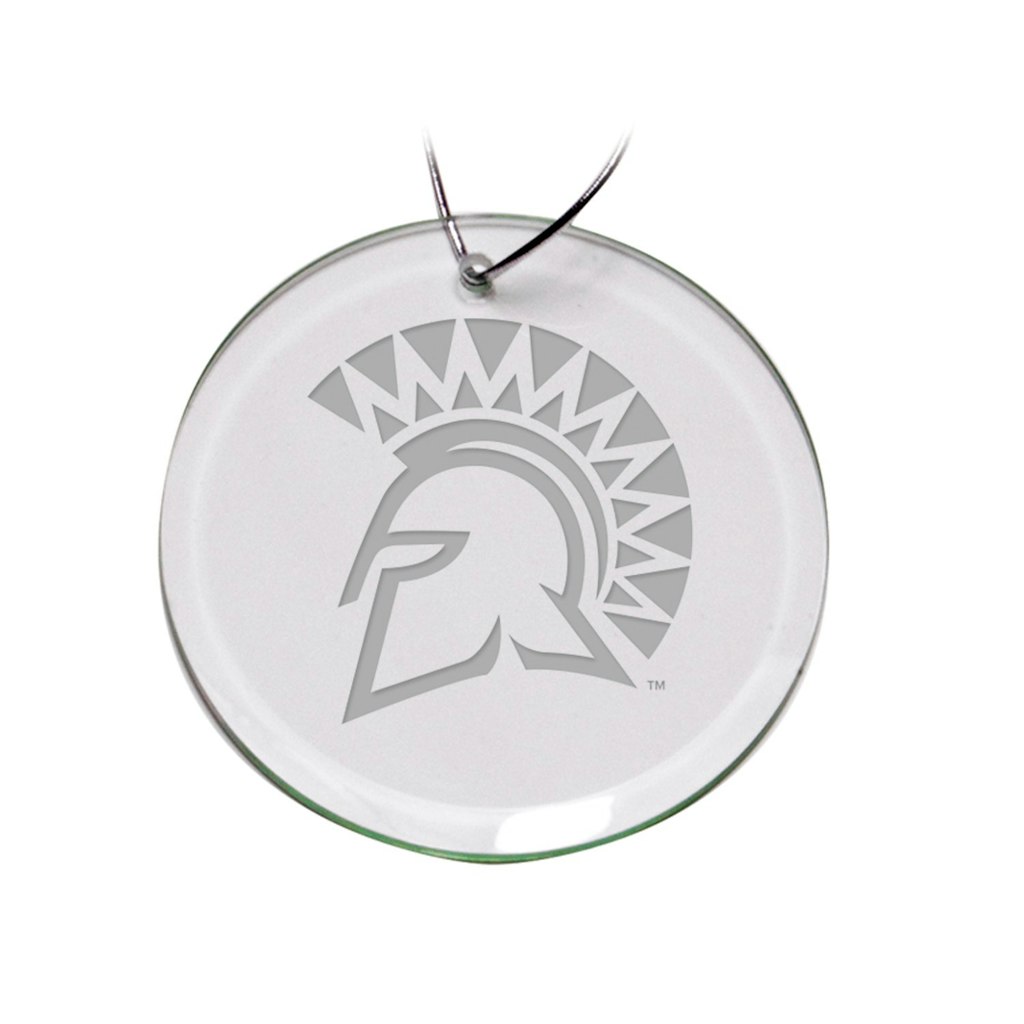 San Jose State Spartans 3-Inch Glass Round Ornament: $49.99 San Jose State Spartans 3-Inch Glass Round Ornament: $49.99