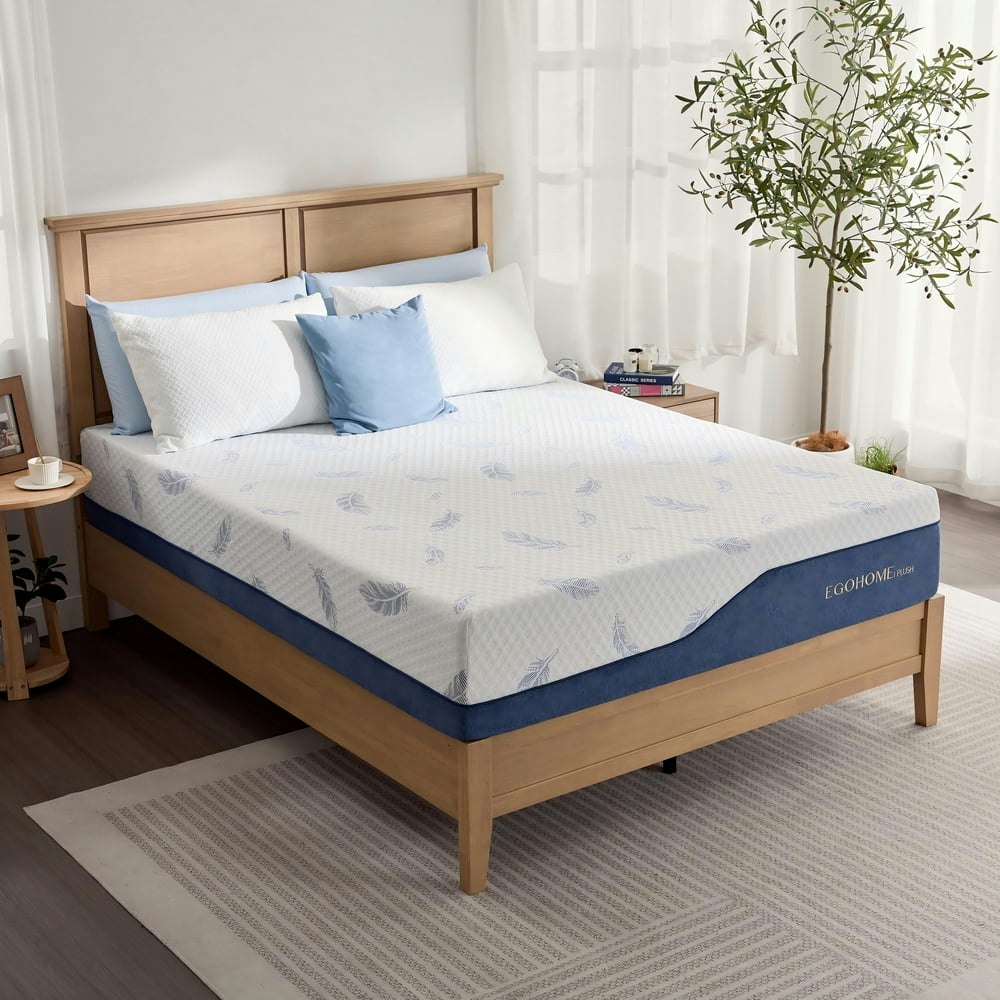 Arctus Queen Size 12-inch Plush Memory Foam Mattress: $319.99