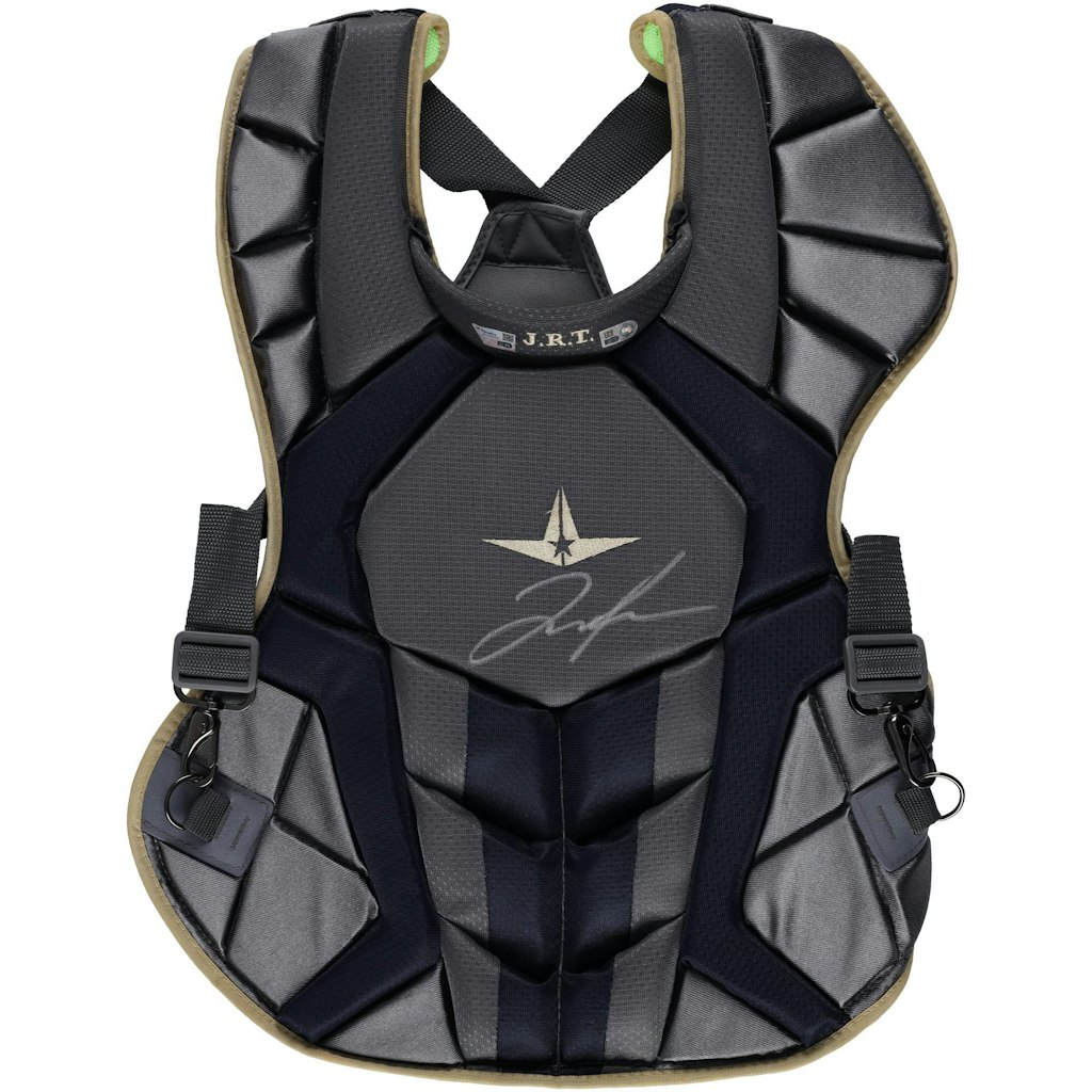 Jose Trevino Autographed 2023 New York Yankees Game-Used Chest Protector: $1,499.99 Jose Trevino Autographed 2023 New York Yankees Game-Used Chest Protector: $1,499.99