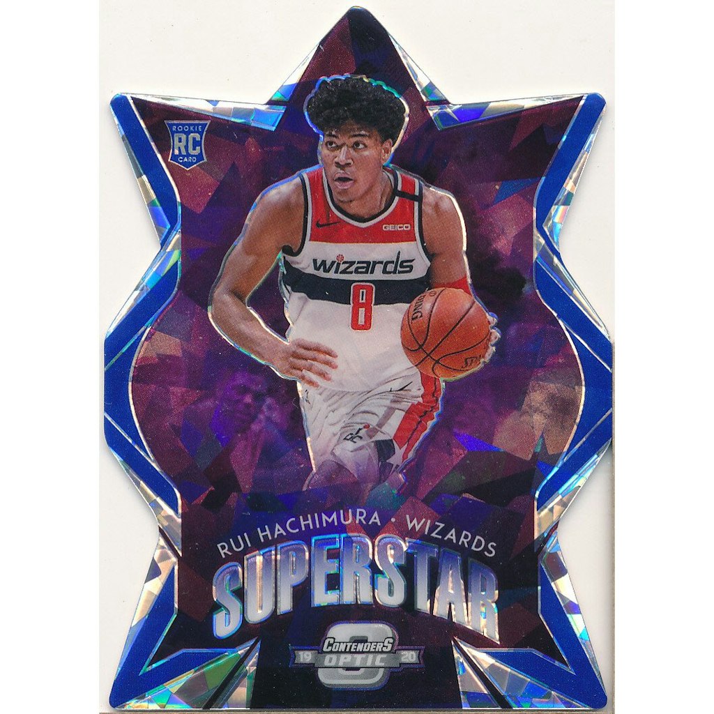 2019-20 Panini Contenders Optic Rui Hachimura Superstars Blue Cracked Ice Card: $18 2019-20 Panini Contenders Optic Rui Hachimura Superstars Blue Cracked Ice Card: $18