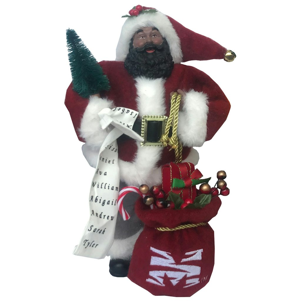 Morehouse Tigers 12-Inch Santa Figurine: $59.99 Morehouse Tigers 12-Inch Santa Figurine: $59.99