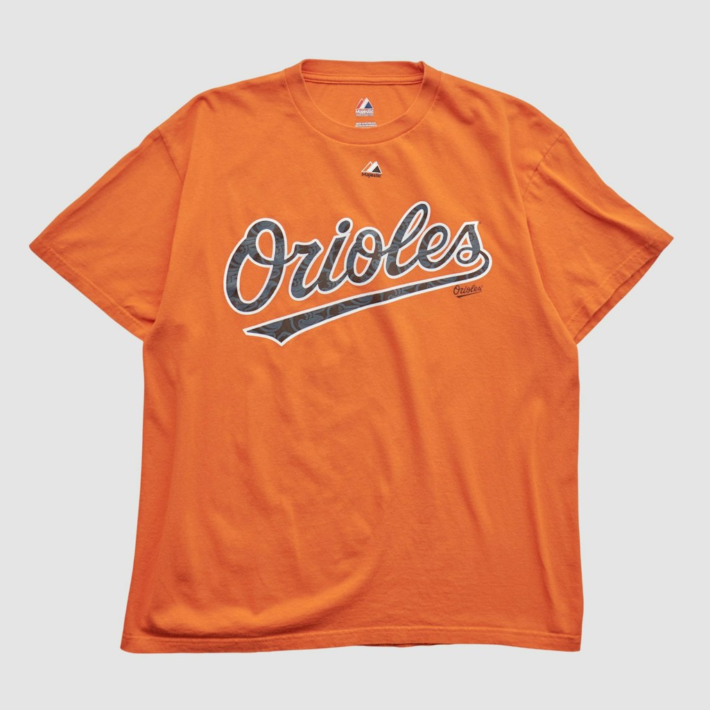 Baltimore Orioles Majestic 2000s T-shirt: $29.99