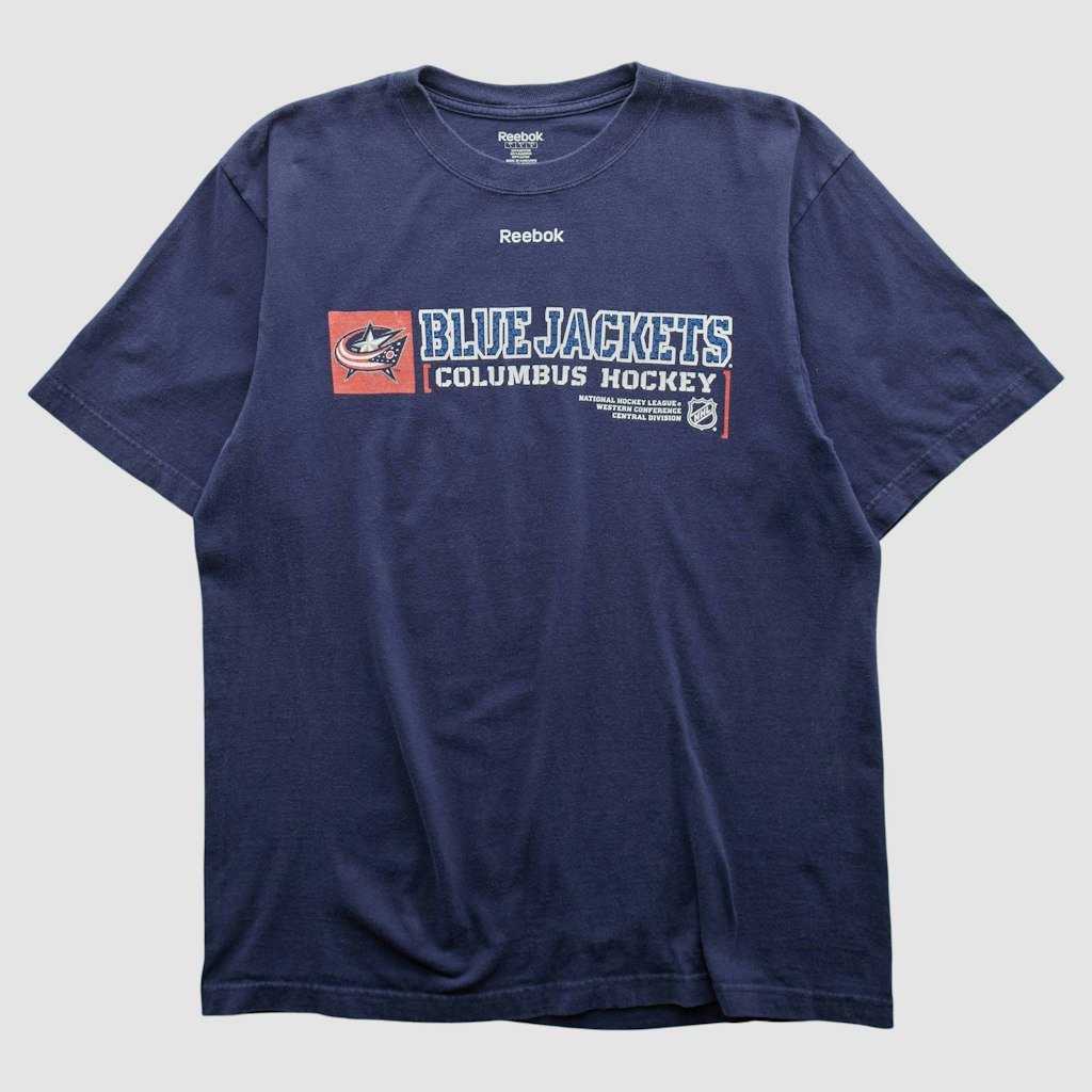 Columbus Blue Jackets Reebok 2000s T-Shirt: $39.99 Columbus Blue Jackets Reebok 2000s T-Shirt: $39.99