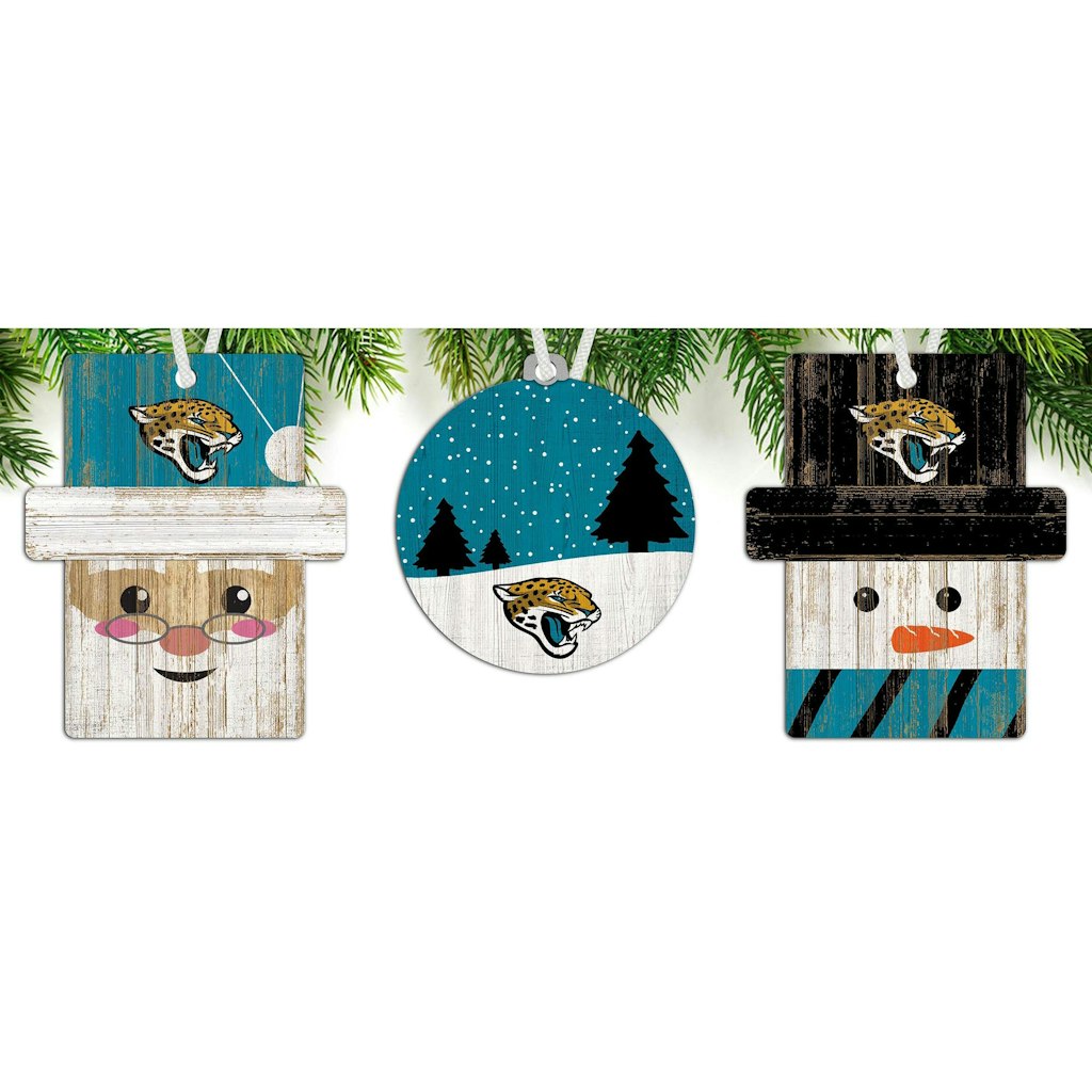 Jacksonville Jaguars Ornament 3-Pack: $24.99