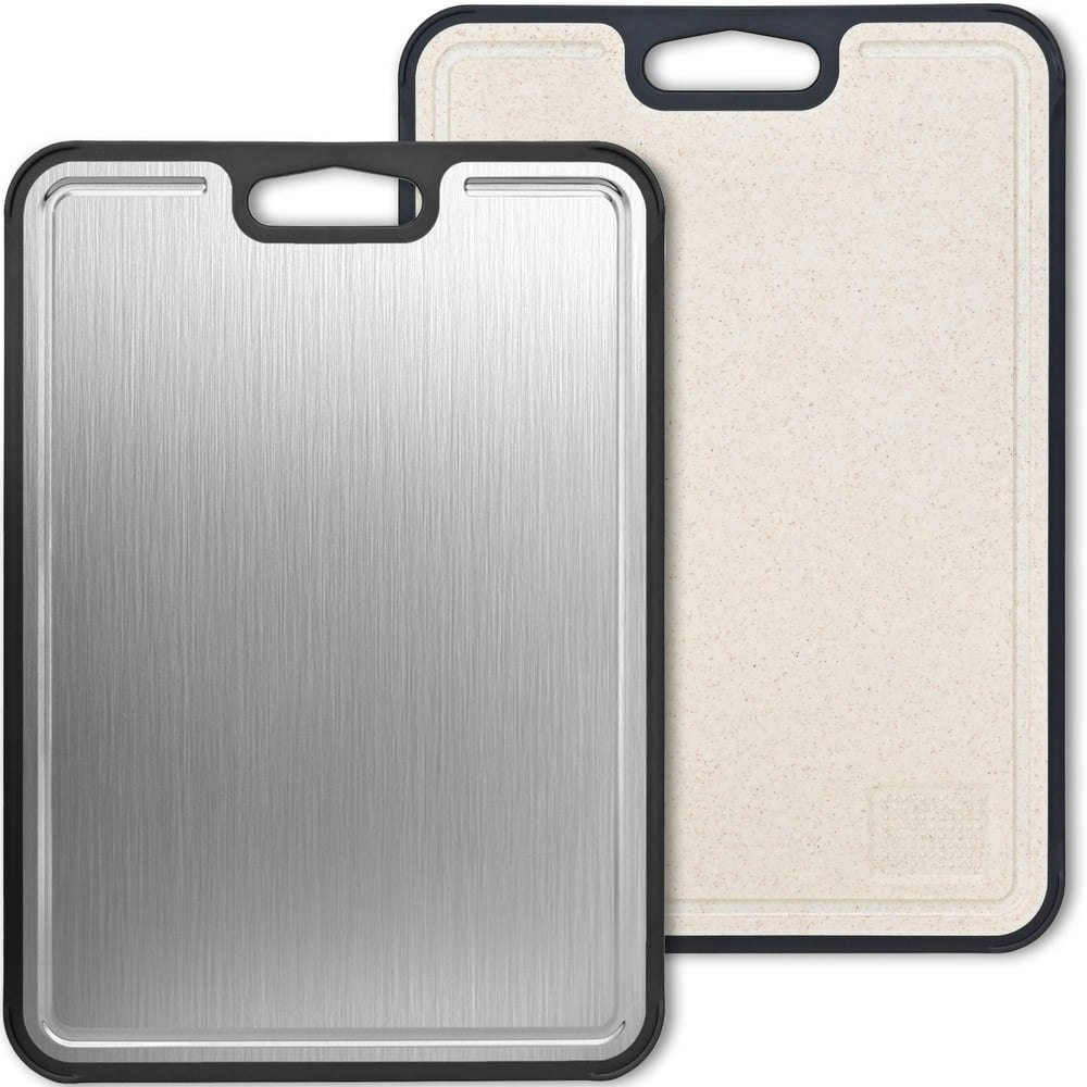 Tinana Double-Sided Titanium Cutting Board Set: $24.99