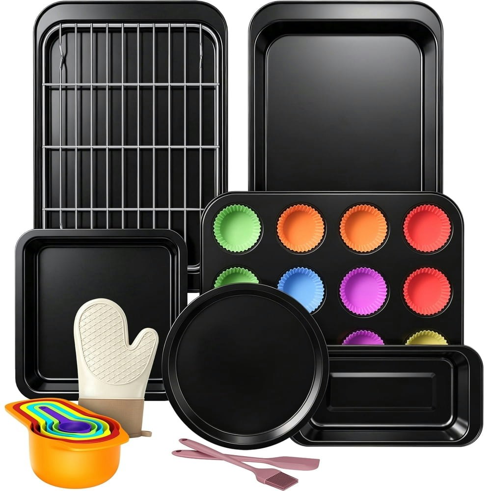 Tinana 28-Piece Nonstick Bakeware Set: $26.99