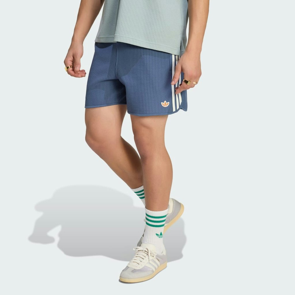 Adidas Originals Waffle Knit Sprinter Shorts: $50 Adidas Originals Waffle Knit Sprinter Shorts: $50