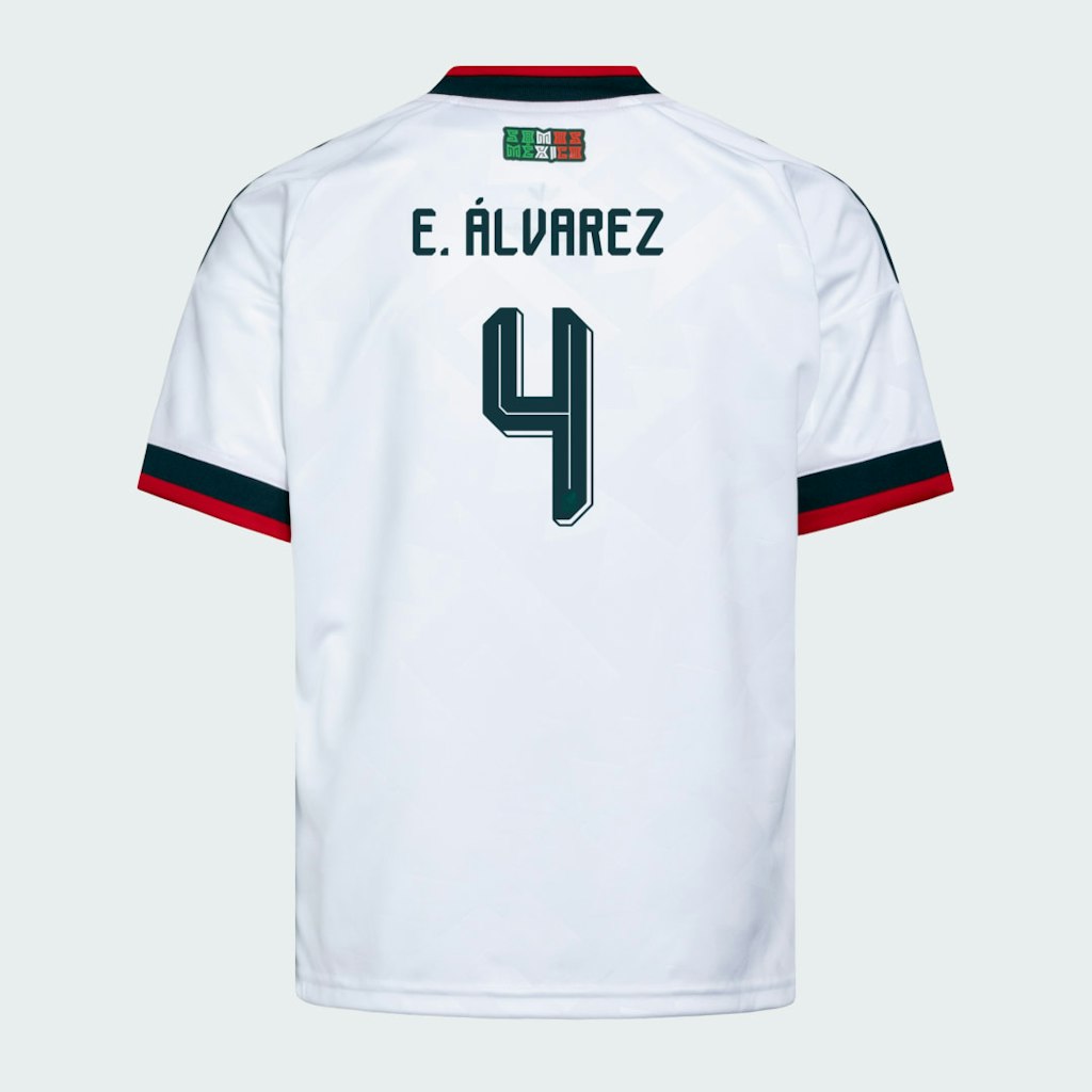 Mexico 2026 Alvarez Kids Away Jersey: $110 Mexico 2026 Alvarez Kids Away Jersey: $110