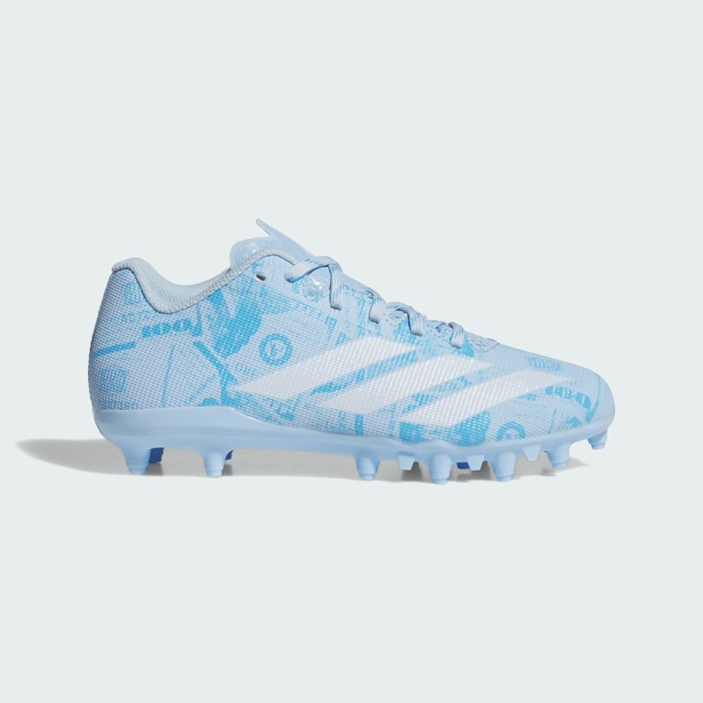 Adizero Electric.2 Kids Football Cleats: $75