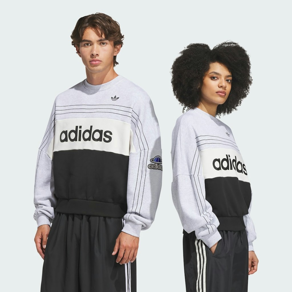 Originals Varsity Crewneck Sweatshirt: $75 Originals Varsity Crewneck Sweatshirt: $75