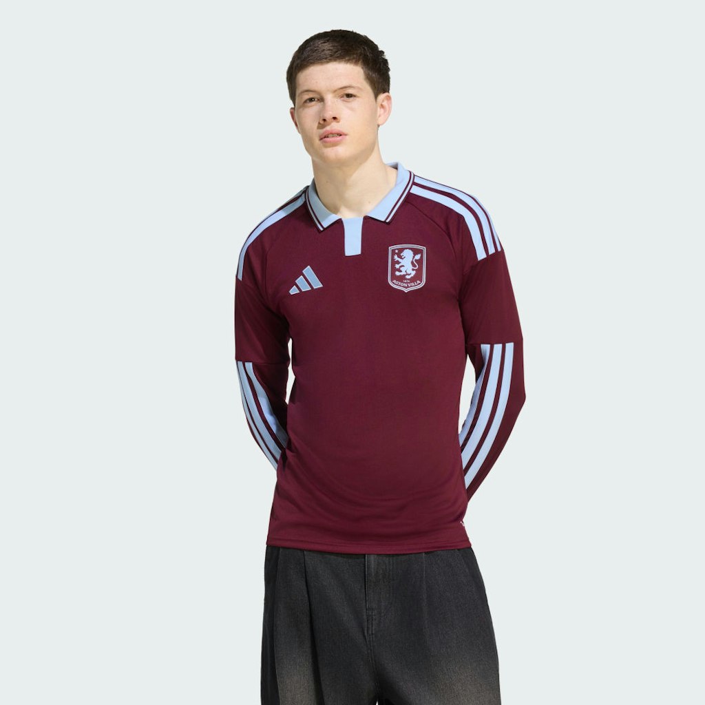Aston Villa 26/27 Home Long Sleeve Jersey: $110 Aston Villa 26/27 Home Long Sleeve Jersey: $110