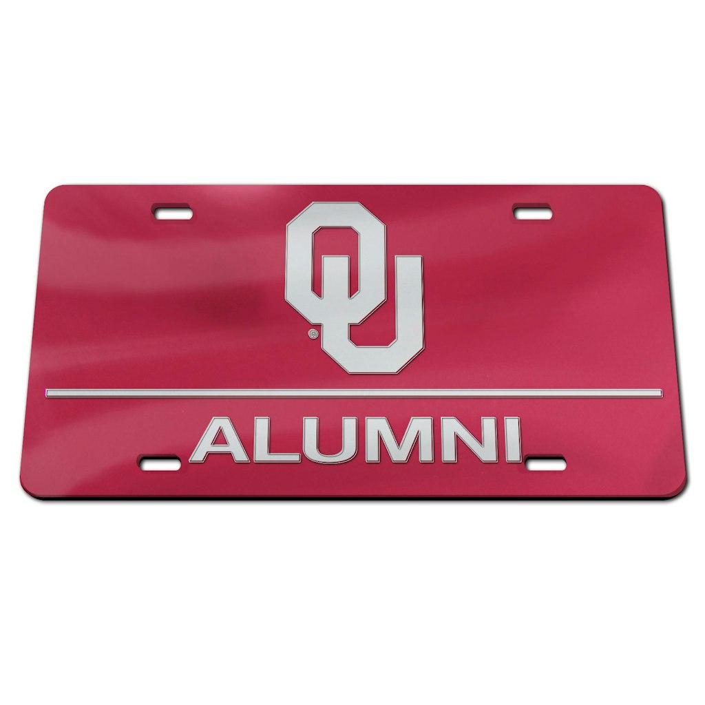 Wincraft Oklahoma Sooners Alumni Logo License Plate: $29.99 Wincraft Oklahoma Sooners Alumni Logo License Plate: $29.99
