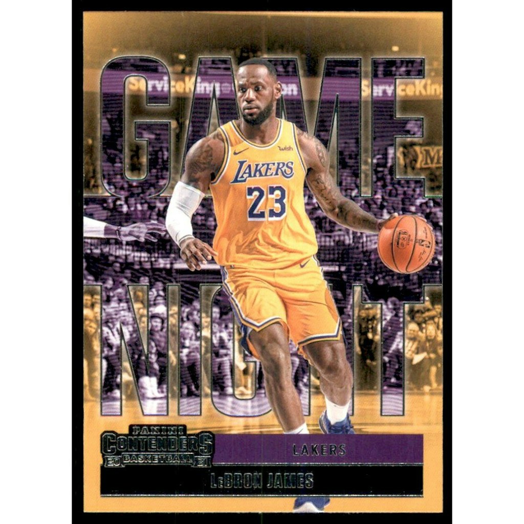 2020-21 Panini Contenders Game Night Ticket LeBron James Trading Card: $10.80