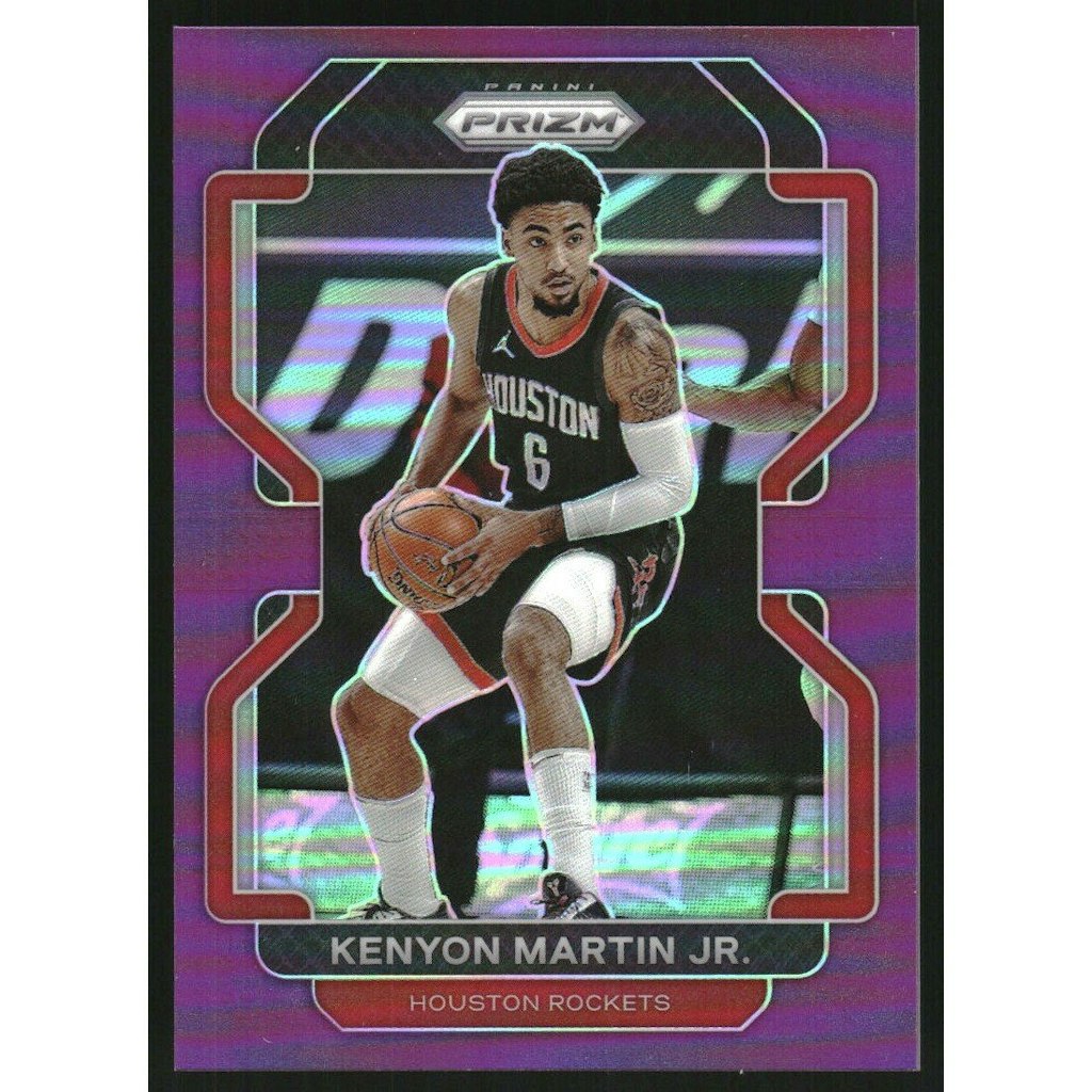 2021-22 Panini Prizm Kenyon Martin Jr. Purple Prizm Card #235: $10.80
