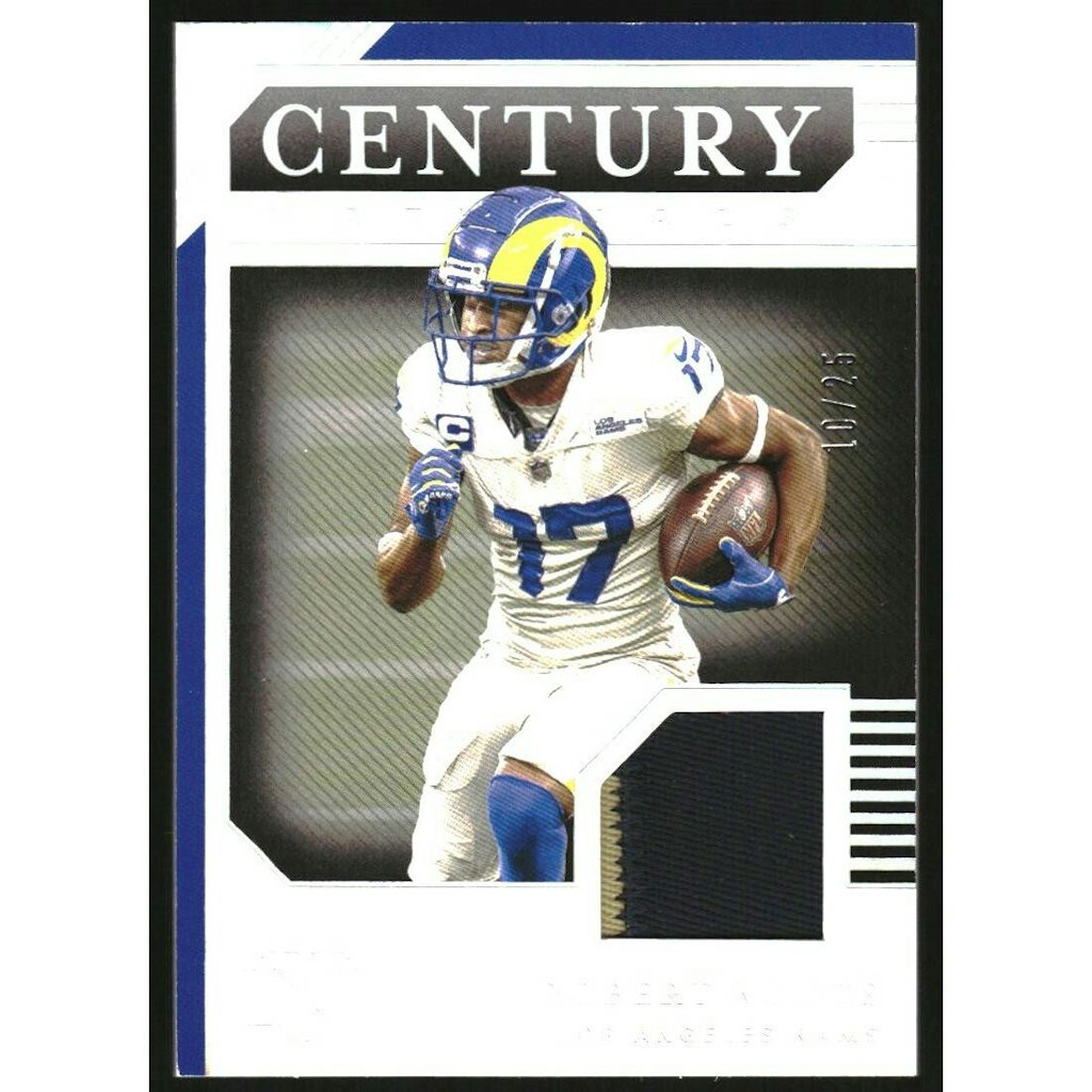 2020 Panini National Treasures Century Materials Robert Woods #79 Holo Silver Card: $13.50 2020 Panini National Treasures Century Materials Robert Woods #79 Holo Silver Card: $13.50