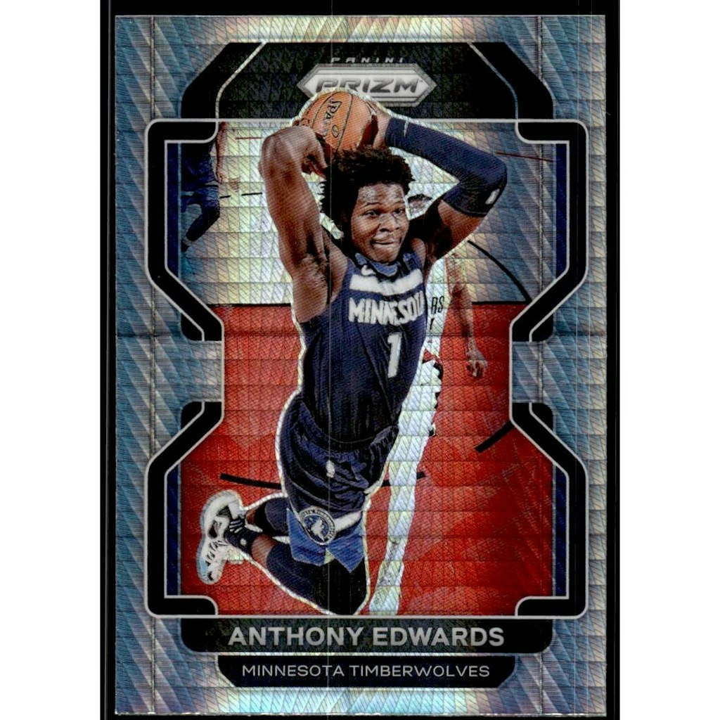 2021-22 Panini Prizm Hyper Anthony Edwards #37 Card: $17.50 2021-22 Panini Prizm Hyper Anthony Edwards #37 Card: $17.50