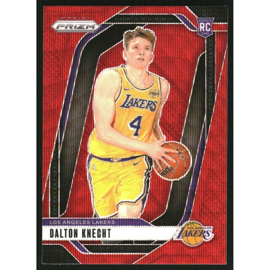 2024-25 Panini Prizm Ruby Wave Dalton Knecht #238 Basketball Card: $13.50 2024-25 Panini Prizm Ruby Wave Dalton Knecht #238 Basketball Card: $13.50