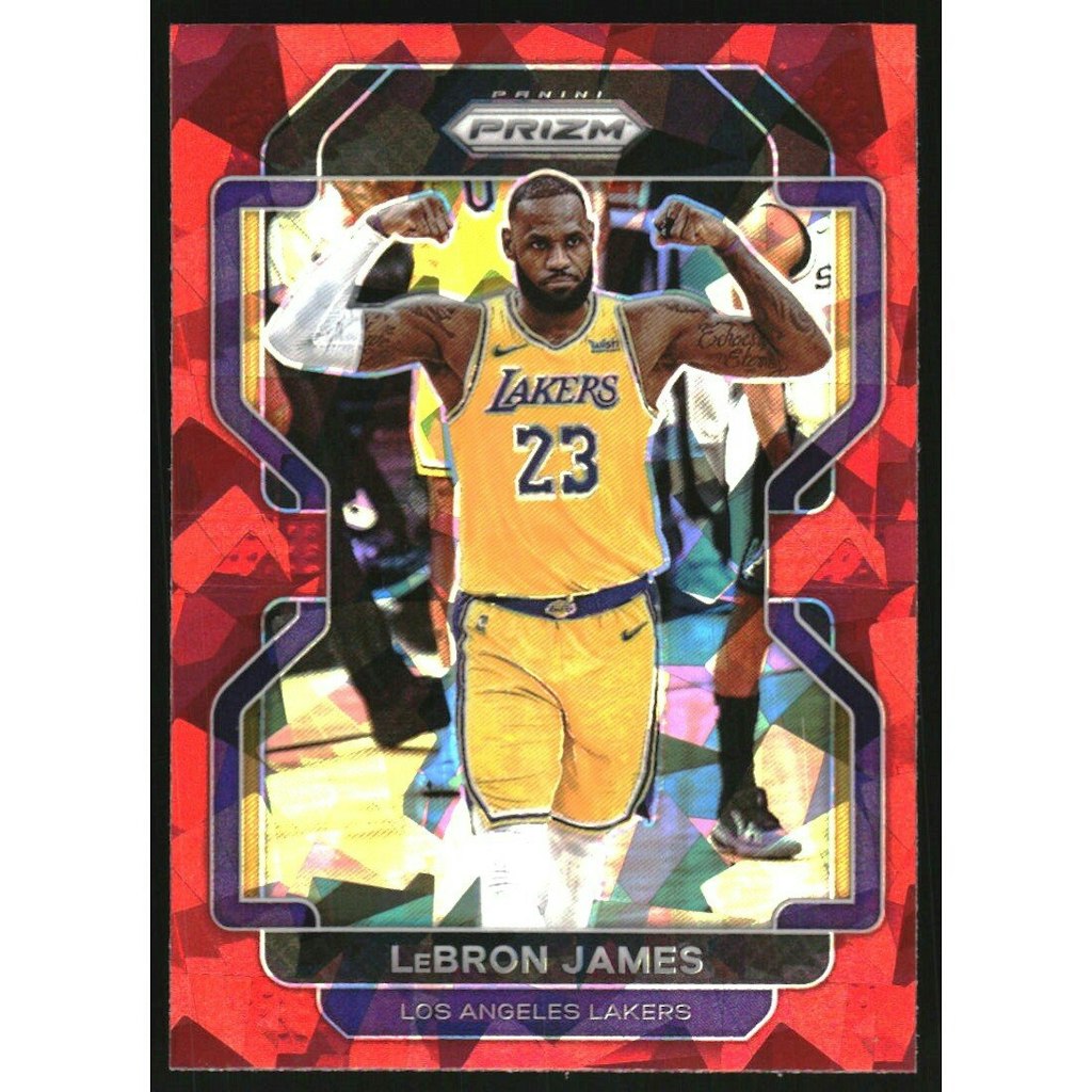 2021-22 Panini Prizm Red Ice LeBron James #91 Trading Card: $28 2021-22 Panini Prizm Red Ice LeBron James #91 Trading Card: $28