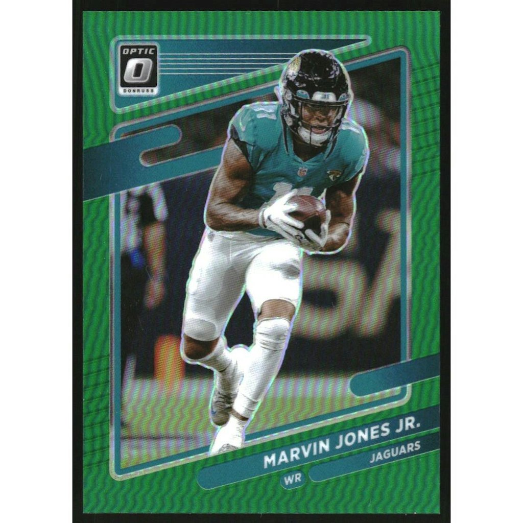 2021 Donruss Optic Green Marvin Jones Jr. #116 Trading Card: $15