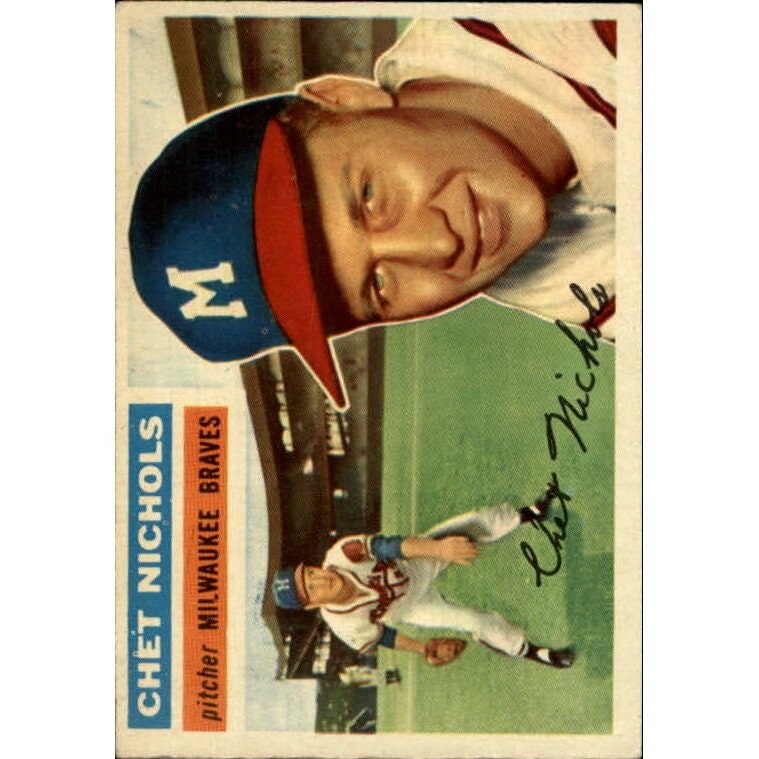 1956 Topps Chet Nichols #278 Baseball Card: $10 1956 Topps Chet Nichols #278 Baseball Card: $10