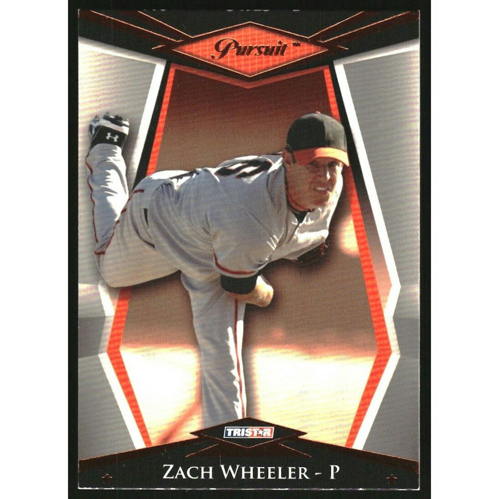 2011 Tristar Pursuit Zach Wheeler Orange Card #16: $13.50 2011 Tristar Pursuit Zach Wheeler Orange Card #16: $13.50