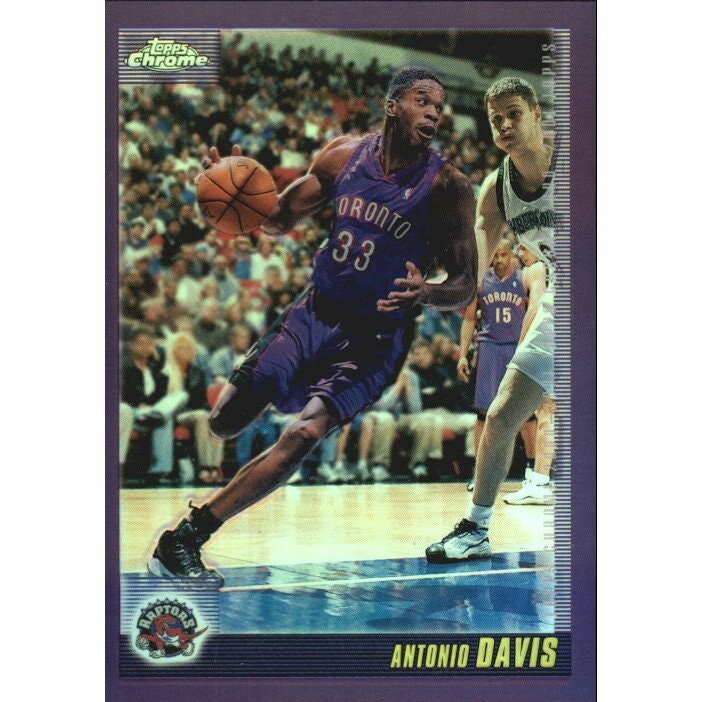 2000-01 Topps Chrome Refractor Antonio Davis Card: $12 2000-01 Topps Chrome Refractor Antonio Davis Card: $12