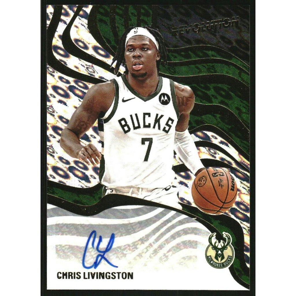 2024-25 Panini Revolution Chris Livingston Signature Card: $10.80 2024-25 Panini Revolution Chris Livingston Signature Card: $10.80