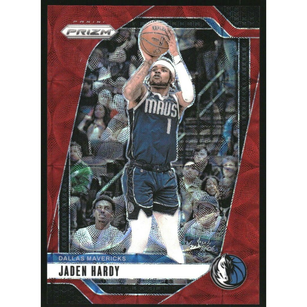2024-25 Panini Prizm Choice Red Prizm Jaden Hardy Card #128: $18 2024-25 Panini Prizm Choice Red Prizm Jaden Hardy Card #128: $18