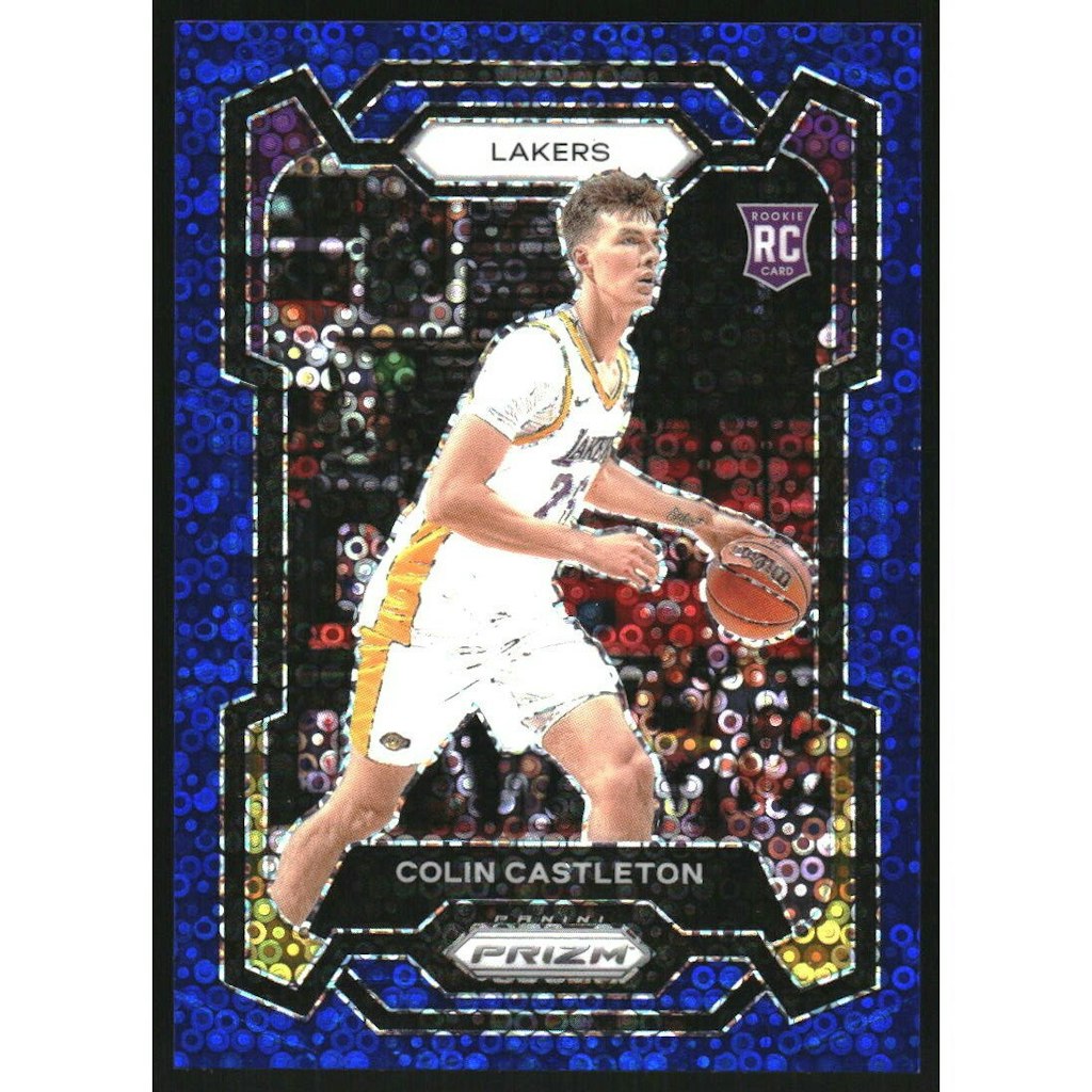 2023-24 Panini Prizm Fast Break Blue Colin Castleton Card #287: $18 2023-24 Panini Prizm Fast Break Blue Colin Castleton Card #287: $18