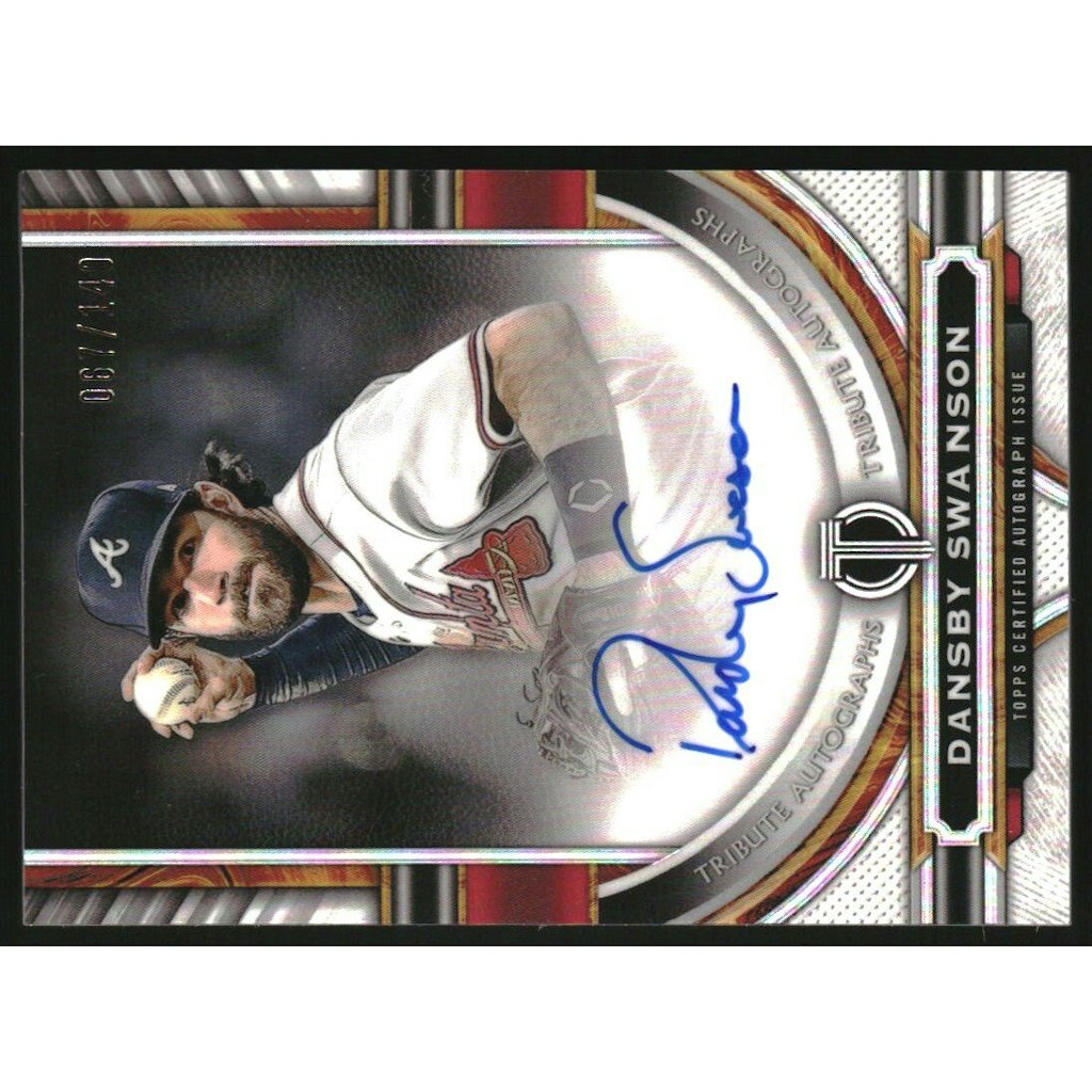 2023 Topps Tribute Dansby Swanson Autograph Card: $36 2023 Topps Tribute Dansby Swanson Autograph Card: $36