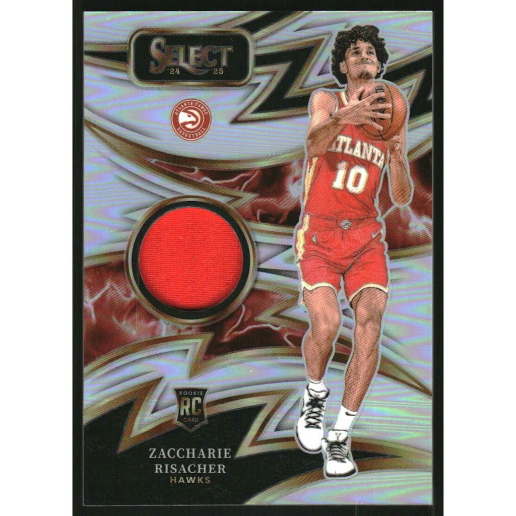 2024-25 Select Sparks Zaccharie Risacher Trading Card: $10.80 2024-25 Select Sparks Zaccharie Risacher Trading Card: $10.80