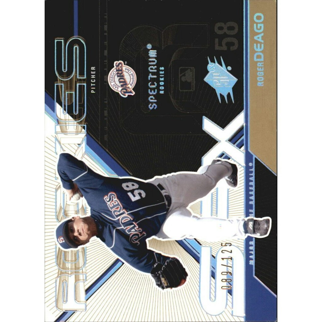 2003 SPx Spectrum #134 Roger Deago Baseball Card: $10.80 2003 SPx Spectrum #134 Roger Deago Baseball Card: $10.80
